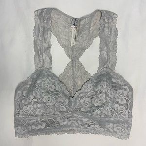 Grey Free People Bralette